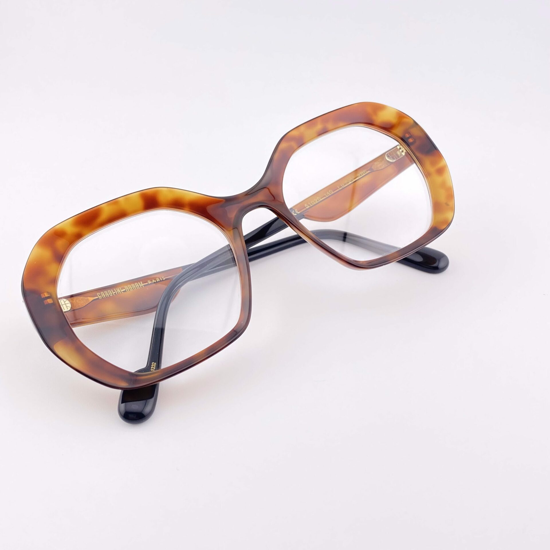 Lunettes De Vue Caroline Abram Modèle Lilou 286 Coloris Ecaille – Image 4